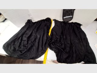 Black SofFamily mesh bags