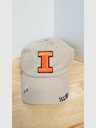New Illinois Fighting Illini Khaki Cap