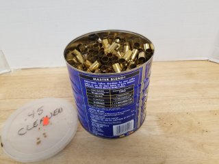 Shell casings for .45 cal., 6.5 inch tall 