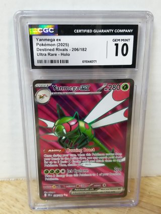 CGC 10 Yanmega ex Pokemon Card