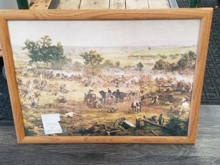Battle of Gettysburg, 26 by 20 inch