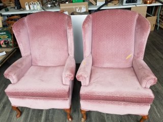 Pair of chairs, very used condition 