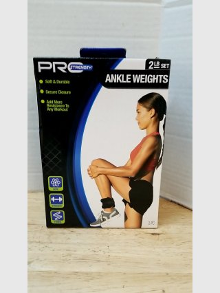 New Pro Strength 2lb Ankle Weights Set