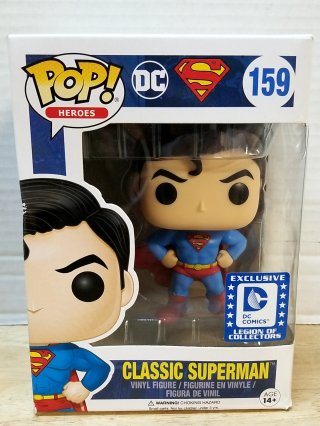New Classic Superman Funko Pop Figure