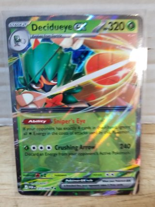 Decidueye EX Pokemon Card