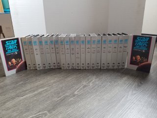 Star trek VHS tapes 