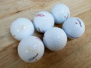 6 TruFeel Titleist Golfballs, good cond