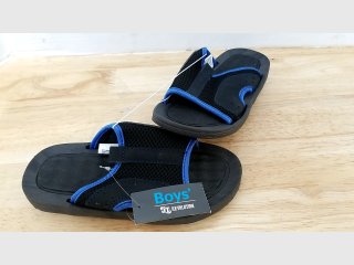 Boys' XT Revolution Black/Blue Sandals m 13/1