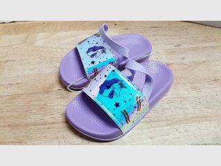 New Purple Unicorn Toddler Sandals