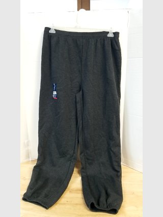 Gray Sweatpants w/ USA Patch XL