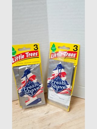 Little Trees Fresh Shave Air Fresheners 6 total 