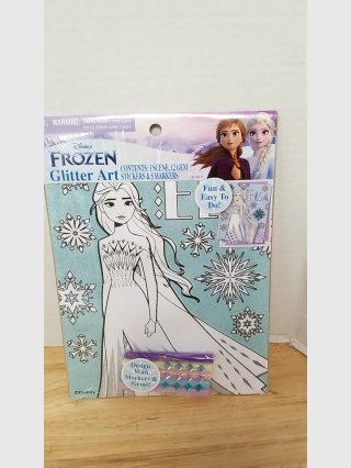 New Frozen Glitter Art Stickers Kit