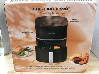 New Chefman TurboX Air Fryer Box