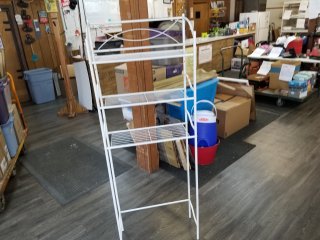 Metal rack approx 65 by 24 by 10 inch 