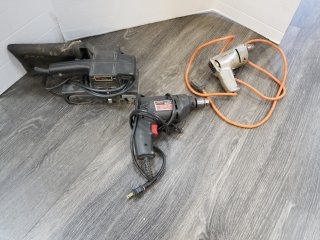 Drills, sander