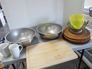 13 quart stainless steel bowls and other