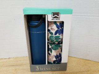 New double wall wine set