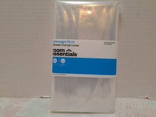 Lightweight shower curtain, 70 x 71 inch 