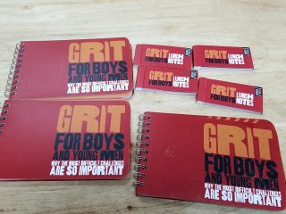 New Red Grit Notebooks and Lunch Notes
