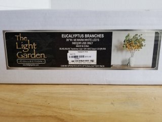 New LED eucalyptus branches 