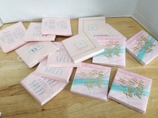 New Pink Paper Napkins