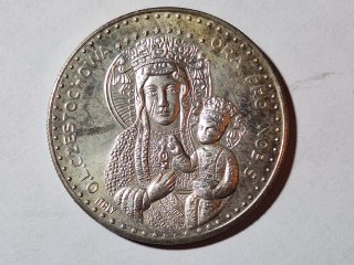 Joannes Pavlvs II Pont Max Pope John Paul II Silver-Plate Coin Medallion Va
