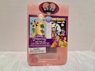 Pink Princess Activity Clip Case