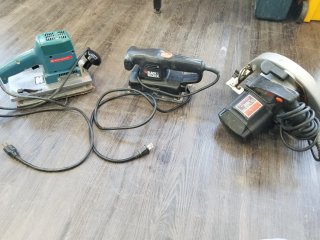 CIRCULAR saw and sanders