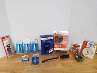 Pipe heater cable, door stops, other