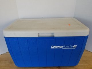 COLEMAN cooler approx 22 by 16 by 12 inch