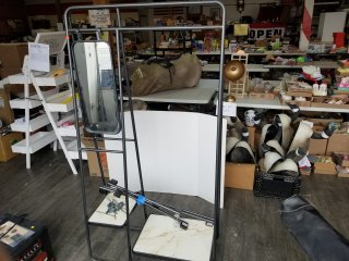 Display stand, approx 70 by 36 by 15 inch 