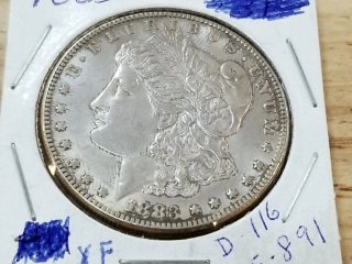 1882 Silver Morgan Dollar Coin