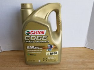 Synthetic motor oil SAE 5W-20, 5 quarts