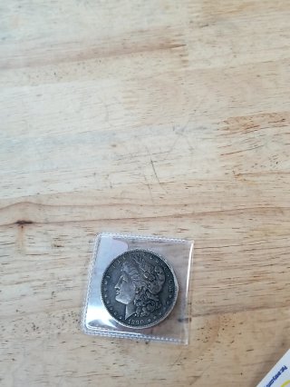1890 O Morgan Silver Dollar