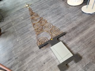 Christmas decor approx 6 foot tall 
