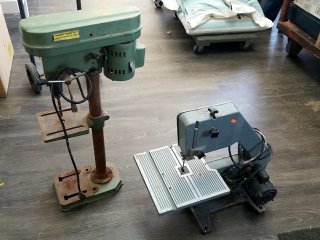 Drill Press and Bandsaw, Sells as is, no guarantees