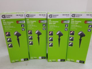 Color changing spike LED lights 