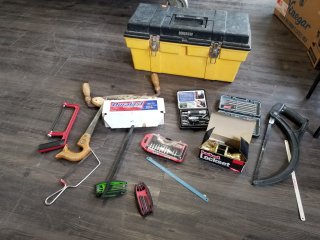 TOOLBOX with tools 