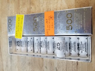 11 rolls of Uncirculated Bison nickels