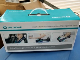 New Shiatsu Neck Massager Box
