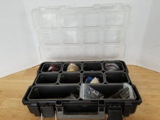 Organizer with miscellaneous tool items 