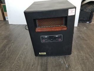 Infrared rolling heater, missing 1 wheel