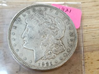 1921 Silver Morgan Dollar Coin