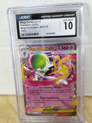 Graded Mega Gardevoir ex Pokemon Card