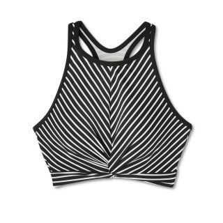 New Women's Longline Twist Bikini Top - Kona, XS (0-2)