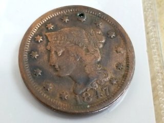1847 Liberty Head Large Cent