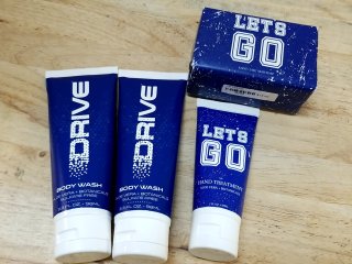 New Blue Body Wash and Hand Treatment Set