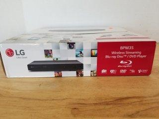 New wireless streaming blue ray/dvd player