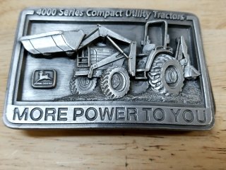John Deere Tractor Belt Buckle
