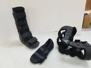 Foot and knee braces